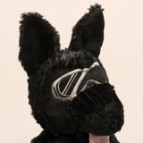 HuggleHounds HuggleCause Project K-9 Hero Durable Squeaky Plush Dog Toy, K-9 Mattis
