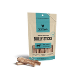 Vital Essentials Freeze Dried Beef Bully Sticks Dog Treats, 1.4oz