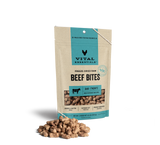 Vital Essentials Freeze-Dried Beef Bites Dog Treats, 2.5oz