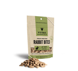Vital Essentials Freeze-Dried Rabbit Cat Treats, 0.9-oz bag