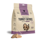 Vital Essentials Turkey Freeze-Dried Mini Patties Dog Food, 14oz