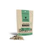 Vital Essentials Freeze-Dried Minnow Cat Treats, 0.5-oz bag