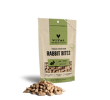 Vital Essentials Freeze-Dried Rabbit Bites Dog Treats
