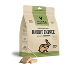 Vital Essentials Rabbit Freeze-Dried Mini Patties Dog Food, 14-oz Bag