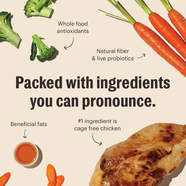 The Honest Kitchen Gourmet Whole Food Clusters Small Breed Grain Free Chicken & Superfoods Recipe Dry Dog Food