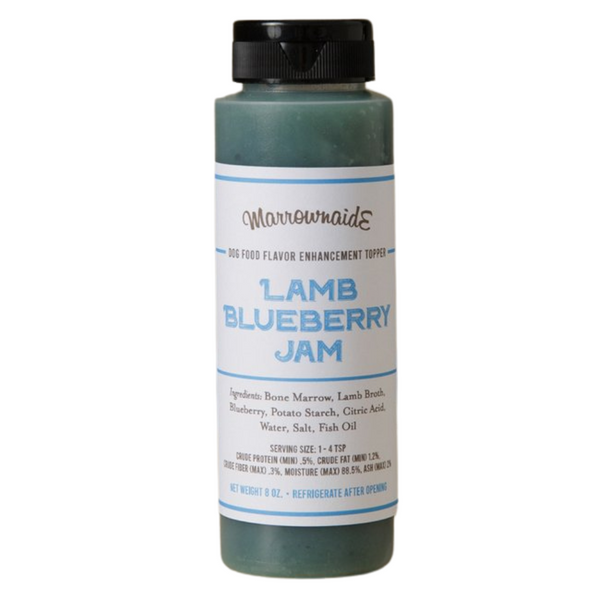 Marrownaide Beef Marrow with Lamb Broth & Blueberry Food Topper For Dogs, 8oz