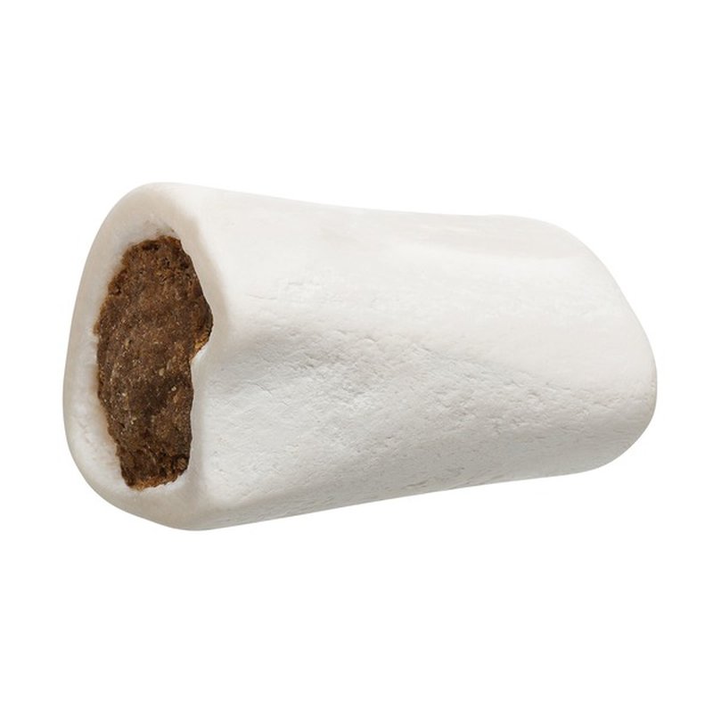 Premium Peanut Butter Flavor Filled Beef Bone For Dogs, 3-4in/25ct Value Size