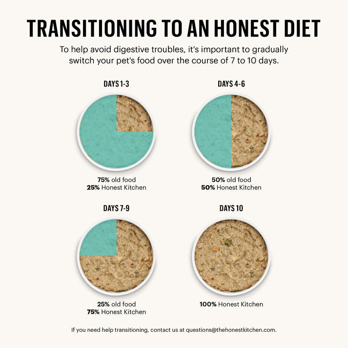 The Honest Kitchen Gourmet Grains Turkey & Whitefish Recipe Dehydrated Dog Food, 4lb