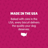 K9 Granola Factory Simply Biscuits Steak & Sweet Potato Dog Treats, Medium