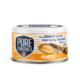 Pure Cravings Minced Tuna & Chicken Mercury Tested Canned Cat Food, 12/3oz