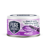 Pure Cravings Minced Tuna & Sardines Mercury Tested Canned Cat Food, 12/3oz