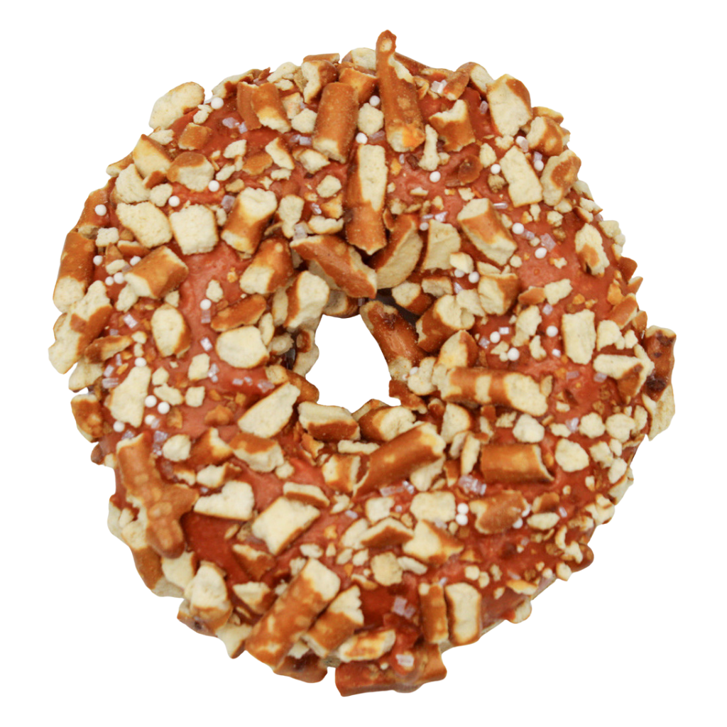 K9 Granola Factory Donut Shop Gourmet Donuts For Dogs, Oktoberfest Pretzel 3pk