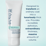 One Stray Hair Voluptuous Thickening Cream For Dogs, 7oz