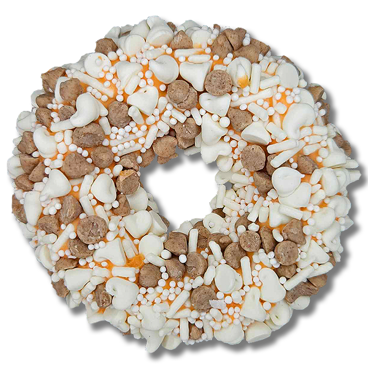 K9 Granola Factory Donut Shop Gourmet Donut For Dogs, Pumpkin Spiced Latte