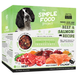 The Simple Food Project Synthetic-Free Freeze-Dried Dog Food - Beef & Salmon Recipe