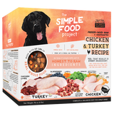 The Simple Food Project Synthetic-Free Freeze Dried Dog Food - Chicken & Turkey Recipe