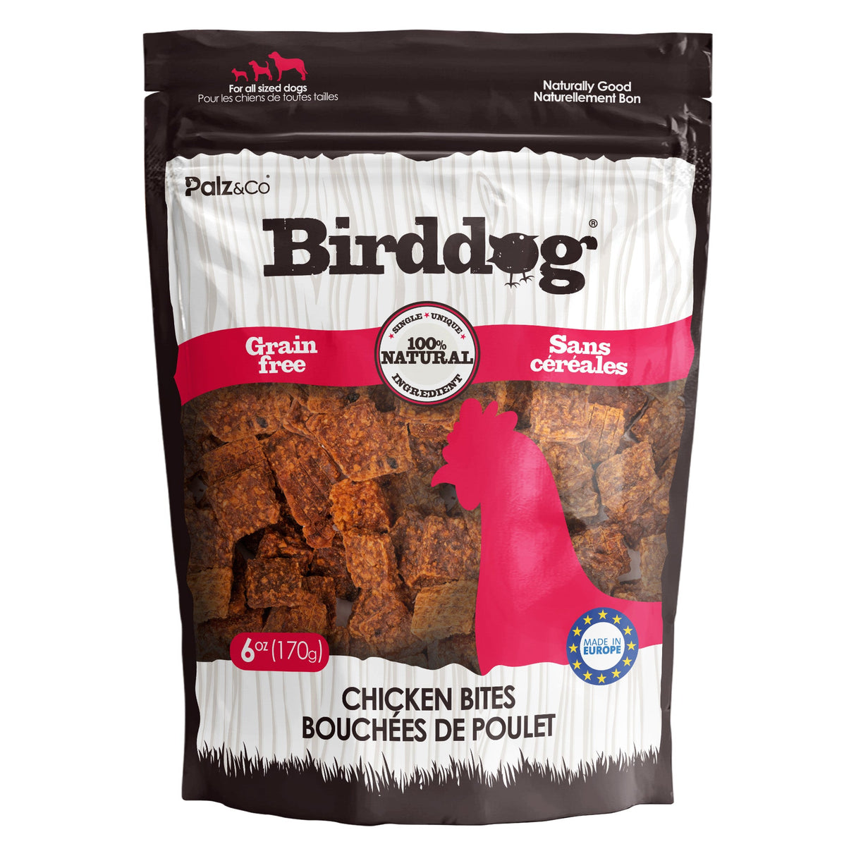 Palz&Co Birddog Chicken Bites Dog Treats, 6oz