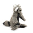 HuggleHounds Rope X-Brace Durable Plush Dog Toy, Redwood Raccoon