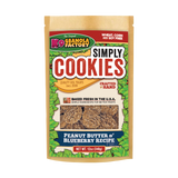 K9 Granola Factory Simply Cookies Dog Treats, Peanut Butter & Blueberry Recipe