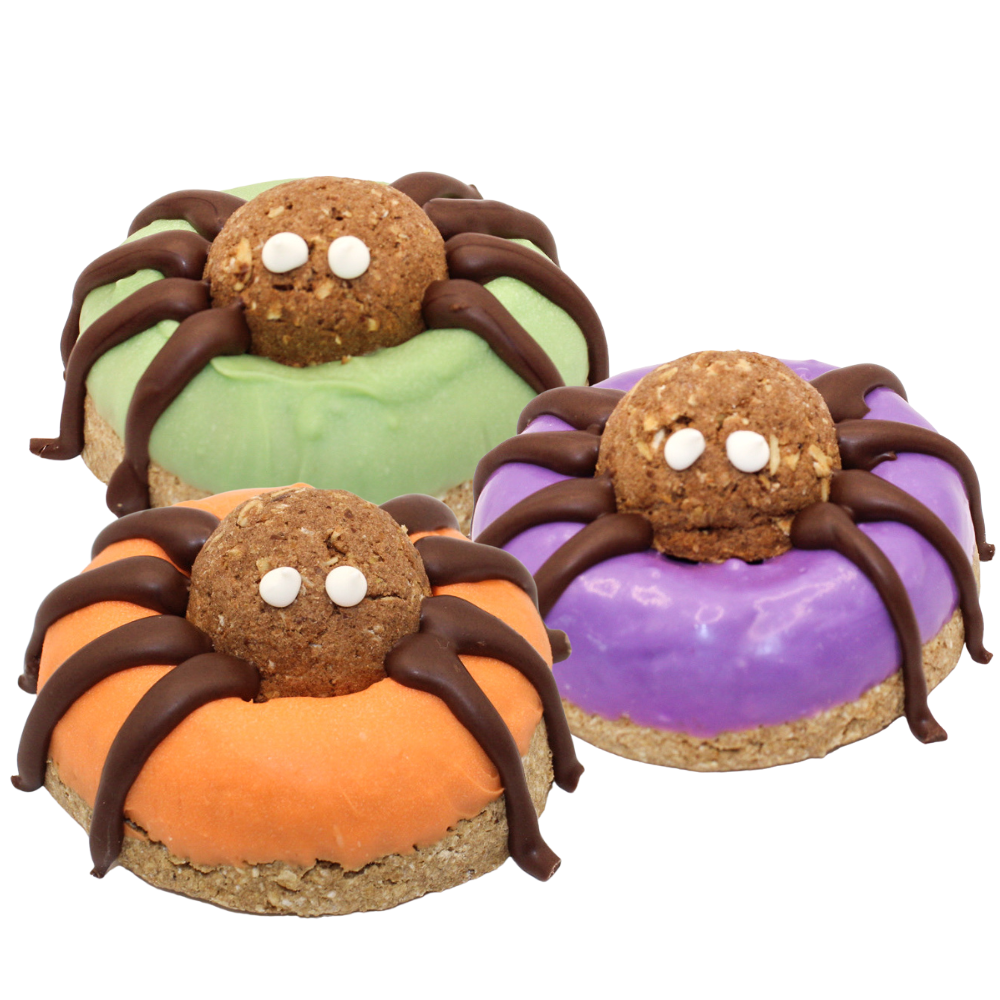 K9 Granola Factory Donut Shop Gourmet Donuts For Dogs, Creepy Crawlers 3pk