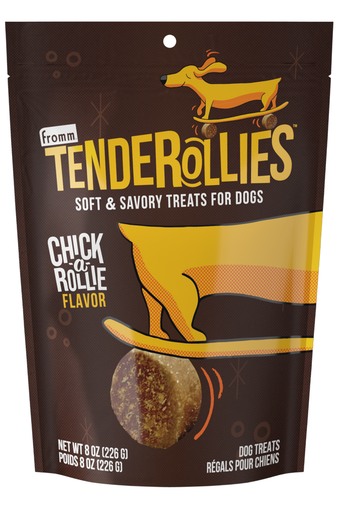 Fromm Soft & Chewy TENDERollies Chick-A-Rollie Flavor Dog Treats, 8oz