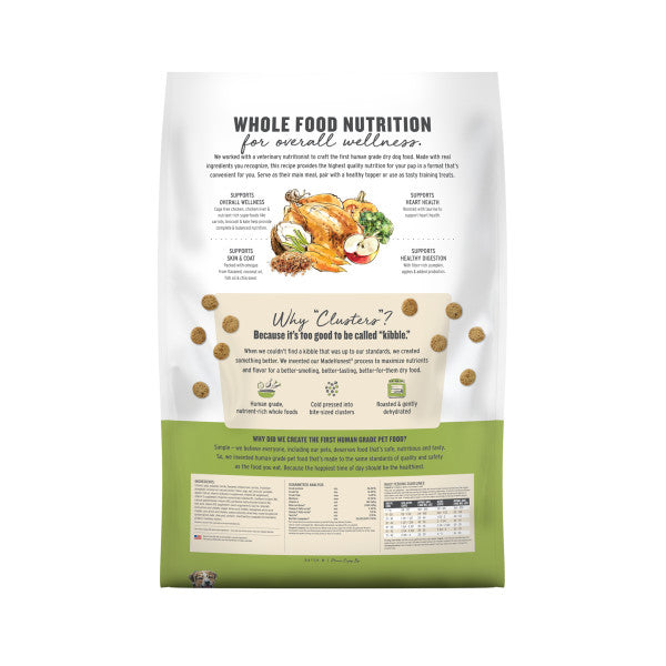The Honest Kitchen Gourmet Grain Free Whole Food Clusters Chicken & Superfoods Recipe Dry Dog Food