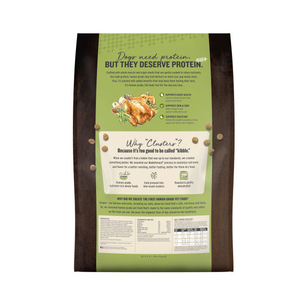 The Honest Kitchen Protein Plus Whole Food Clusters Grain Free Chicken Recipe Dry Dog Food