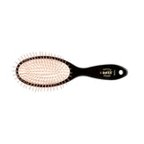 Bass Brushes Style & Detangle Oval Acrylic Handle Brush For Dogs