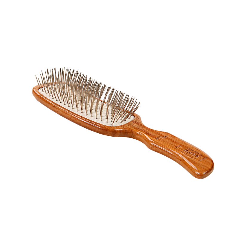 Bass Brushes Style & Detangle Alloy Pin Brush For Dogs, A12