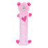 Zippy Paws Valentine's Day 2025 Jigglerz Pink Bear Plush Dog Toy