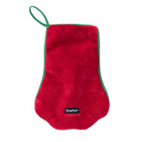 Zippy Paws Holiday 2025 Red Paw Stocking For Dogs