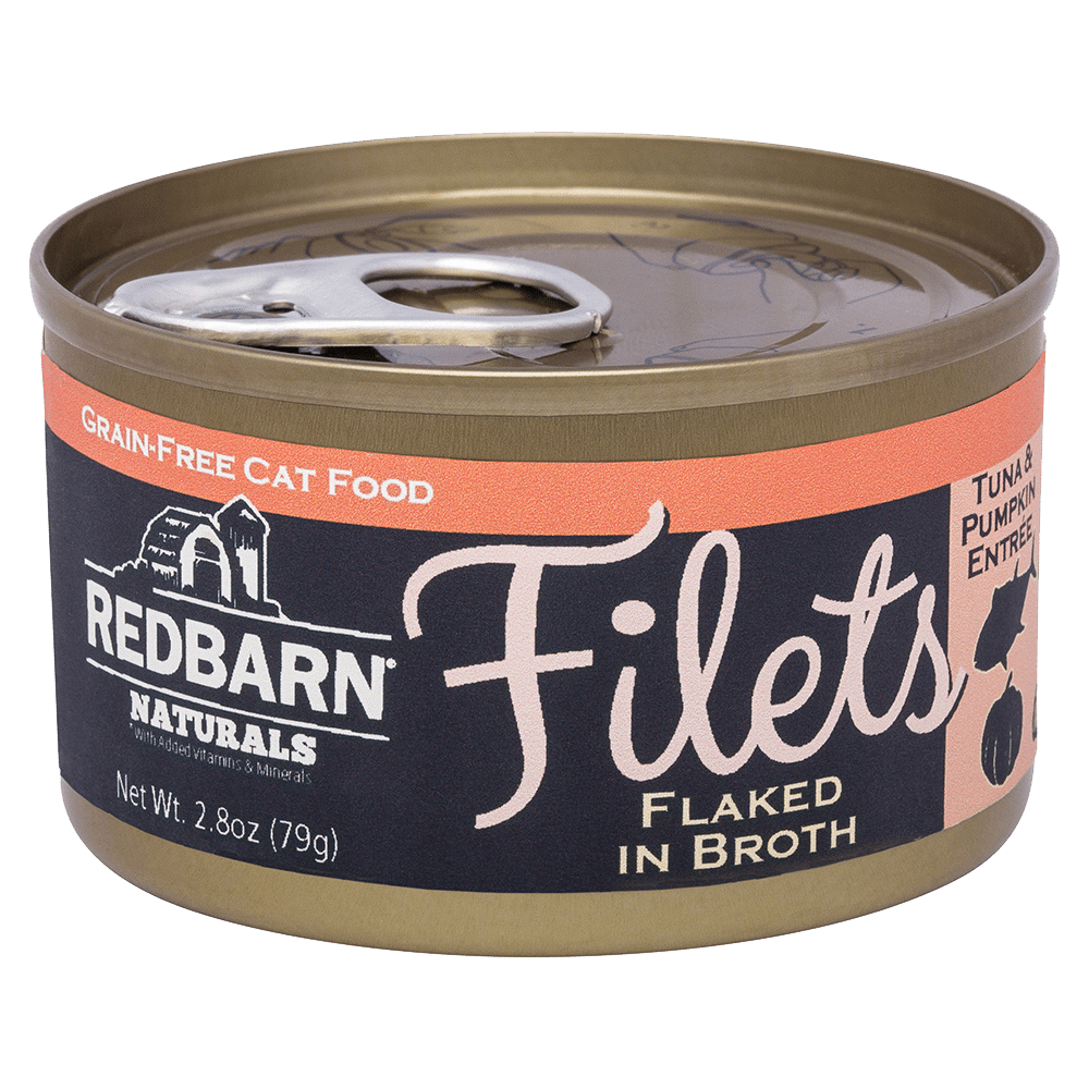 Redbarn Tuna & Pumpkin Filet Canned Cat Food, 12/2.8oz