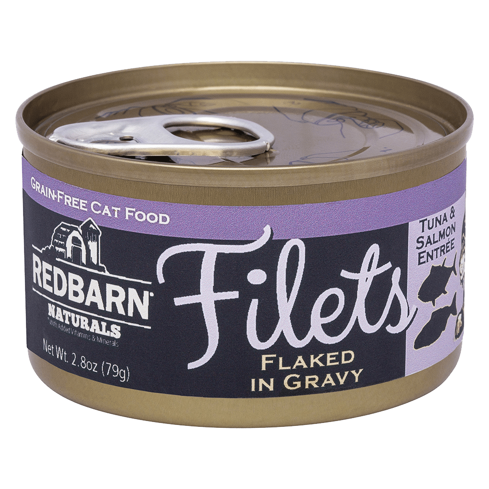 Redbarn Tuna & Salmon Filet Canned Cat Food, 12/2.8oz