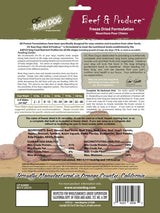 OC Raw Beef & Produce Freeze Dried Dog Food