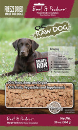 OC Raw Beef & Produce Rox Freeze Dried Dog Food, 20oz