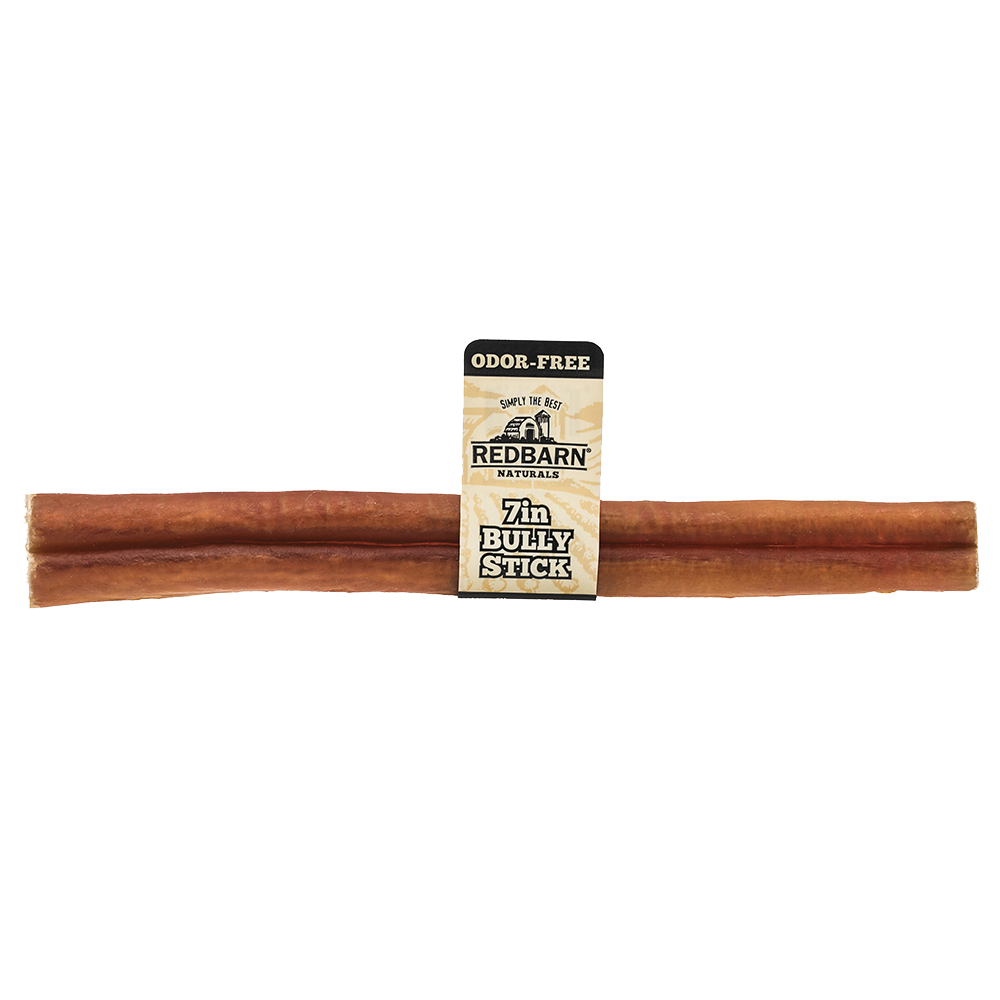 Redbarn Odor-Free Bully Stick Dog Treat, 7in