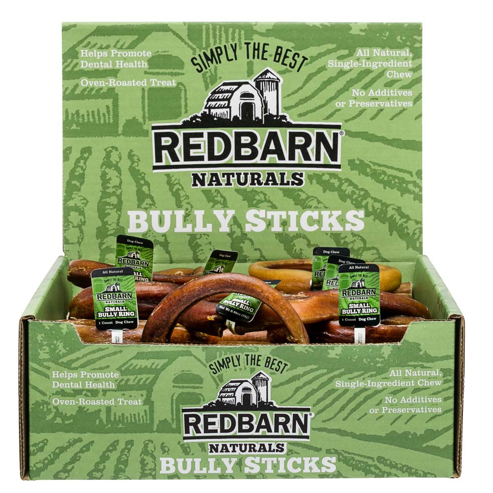 Redbarn Bully Ring Dog Treat WhiteDogBone White Dog Bone