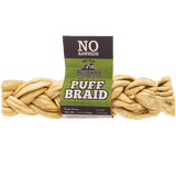 Redbarn Puff Braid Rawhide Alternative Dog Treat