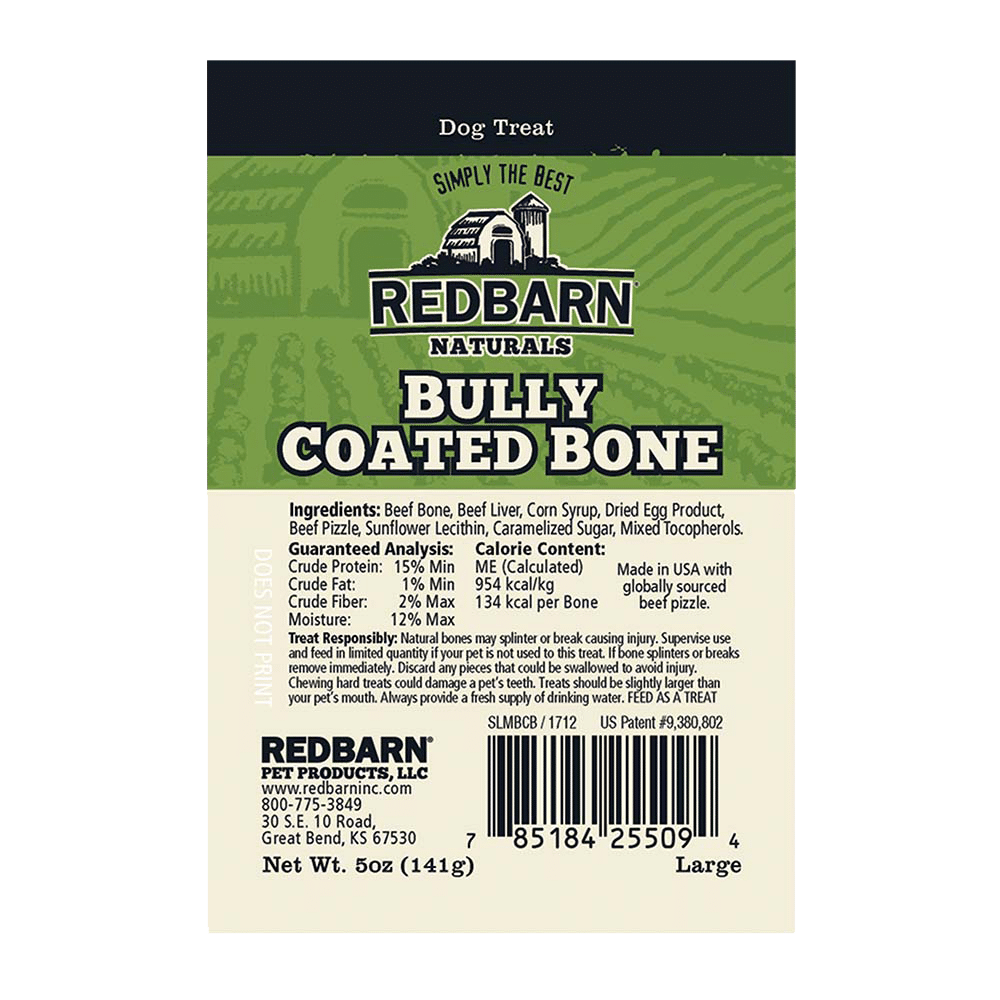 Redbarn Bully Coated Small Bone