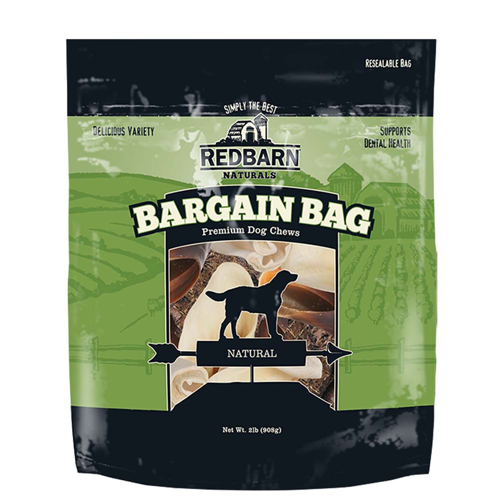 Redbarn Naturals Bargain Bag Dog Chews, 2lb