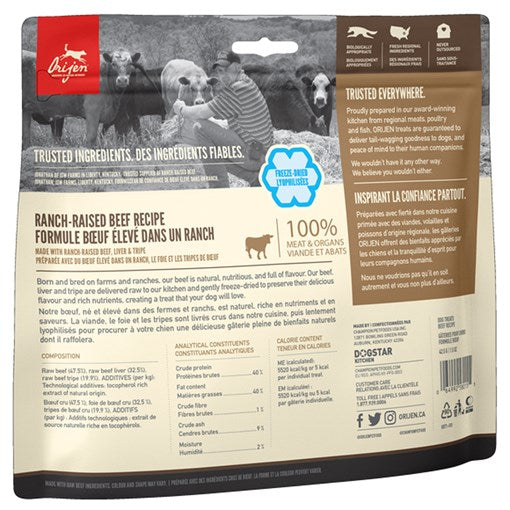 Orijen Ranch-Raised Beef Freeze-Dried Dog Treats