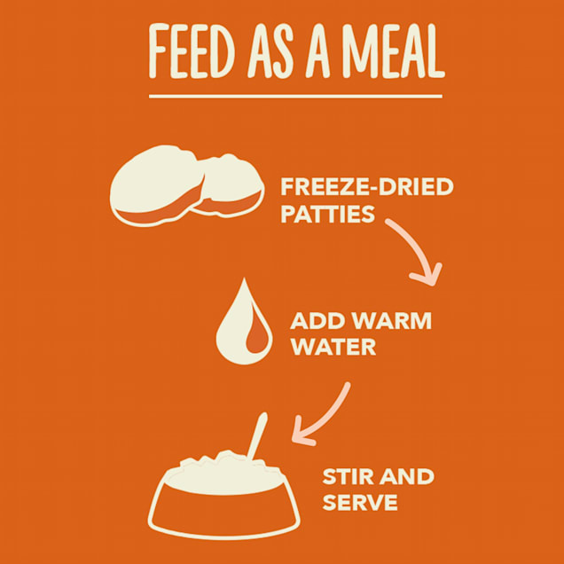 Acana Ranch Raised Beef Recipe Freeze Dried Dog Food Patties, 14oz