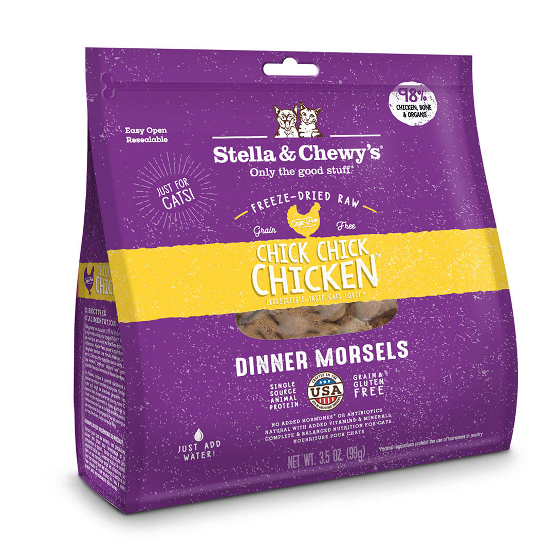 Stella Chewy's Chick Chick Chicken Dinner Morsels Freeze Dried