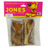 Jones Natural Beef Rib Bone Dog Chew, 10-12 inch
