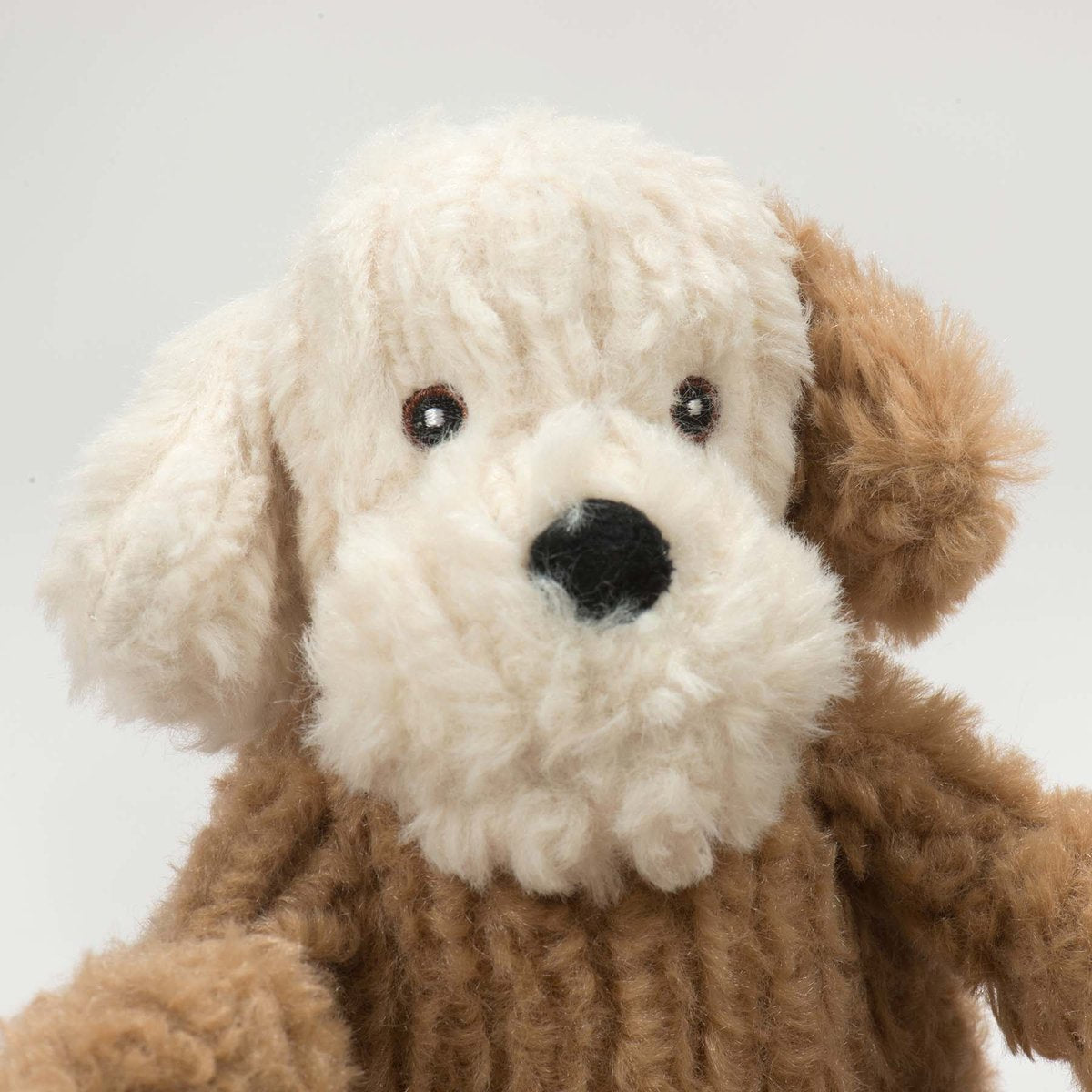HuggleHounds Knottie HuggleMutt Durable Squeaky Plush Dog Toy, LuLu