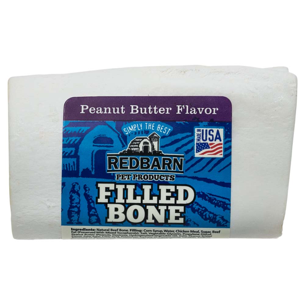 Redbarn Small Peanut Butter Filled Bone For Dogs