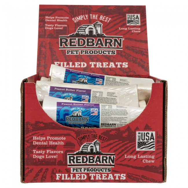 Redbarn Large Peanut Butter Filled Bone For Dogs