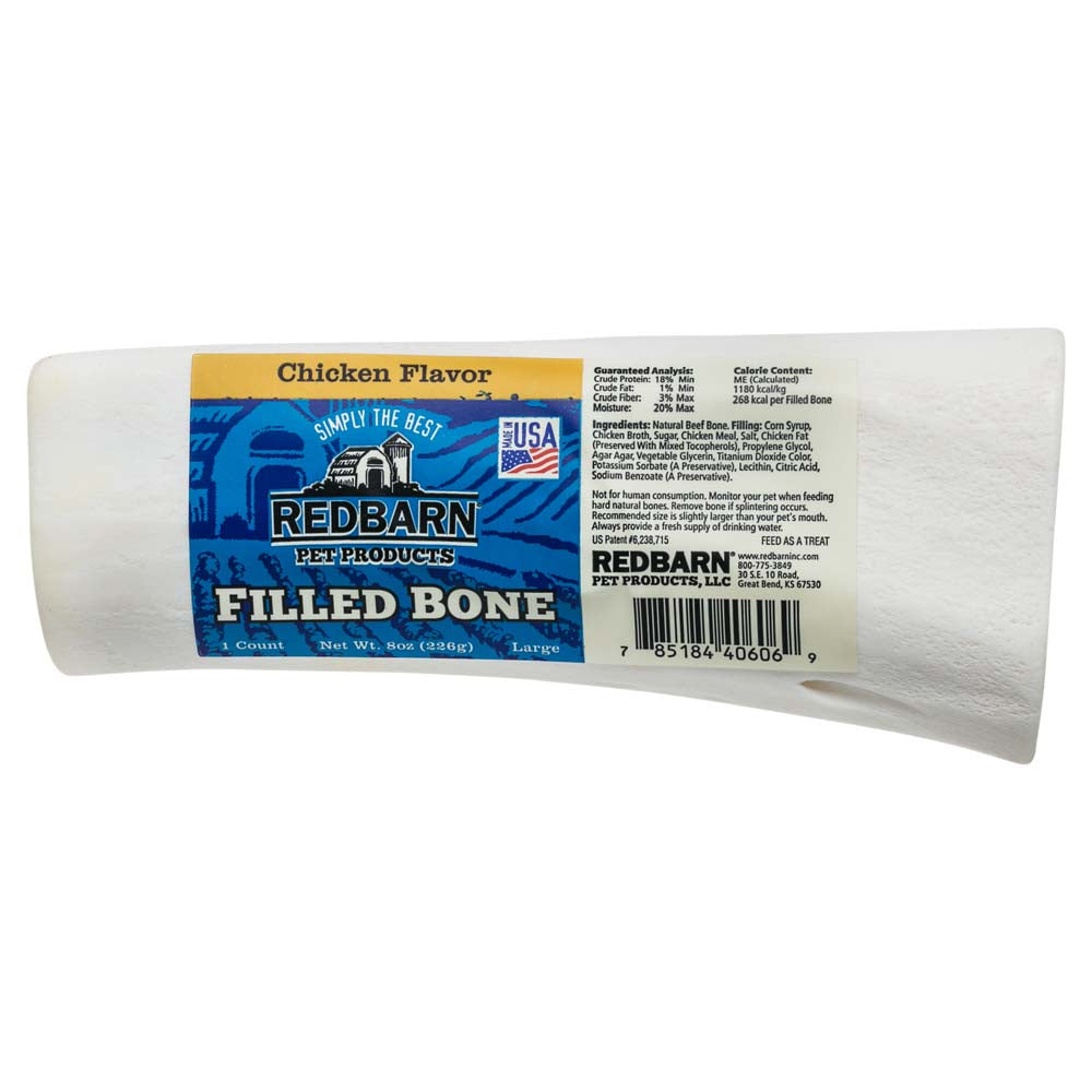 Redbarn Large Chicken Filled Bone For Dogs