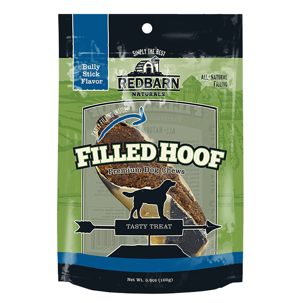 Redbarn Naturals Filled Bully Flavored Hoof