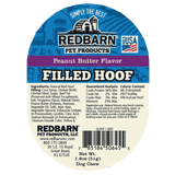 Redbarn Peanut Butter Filled Hoof Chew For Dogs